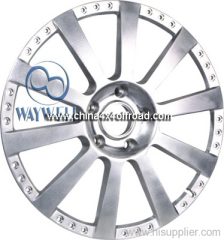 Alloy wheel forged disk for mulriple pieces