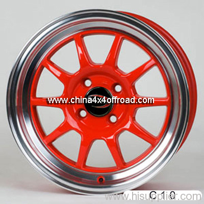 Alloy wheel fabrication