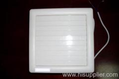 power operated shutter fan