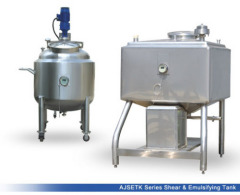 Milk Emulsifier Tank, Blending Tank, Shearing Tank, Emulsification Tank