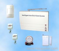 auto dial wireless home alarm system
