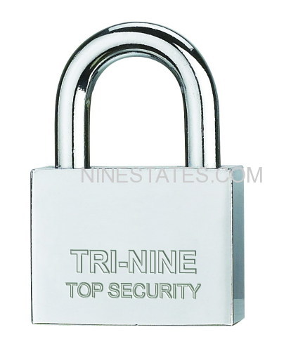 Square Blade Iron Padlock