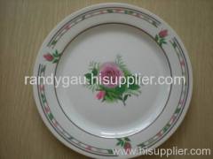 melamine flat plate