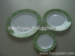 melamine flat plate