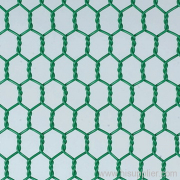 Hexagonal wire netting