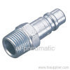 Male thread air coupler