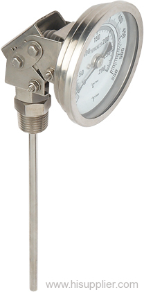 Full SS bimetal thermometer