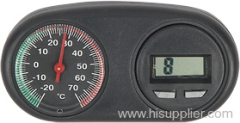 Car Thermometer and clock