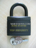 Pull Iron Padlock With Plastic