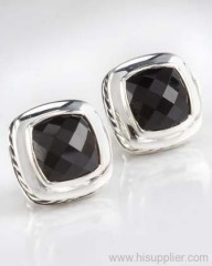 925 silver arrings silver earring sterling silver jewelry black albion earring designer jewelry