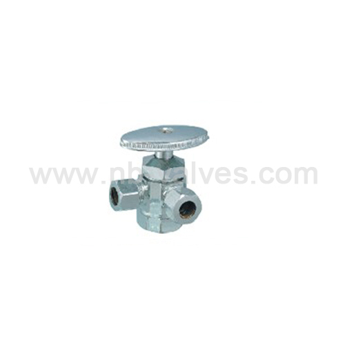 Silver angle valve