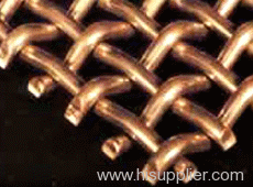 low carbon steel crimped wire mesh