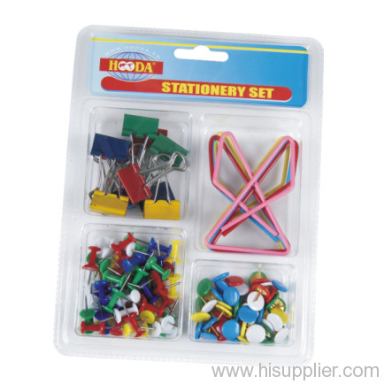 4 cell foam stationery Sets