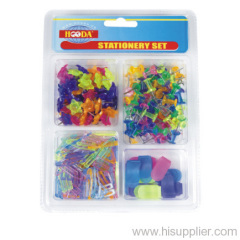 4 cell foam stationery sets