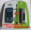 DVBT USB Dongle， Receiver ，Mini Digital TV Sticker