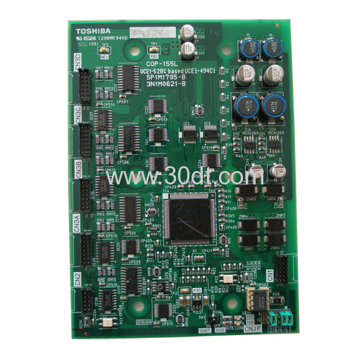 Toshiba Elevator Spare Parts PCB COP-155L Car Communication Display Board