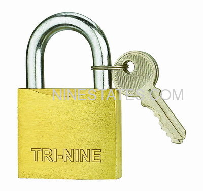 Sand polish padlock