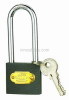 Grey iron padlock (long shackle) 25mm