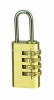 Brass combination padlock(21mm)