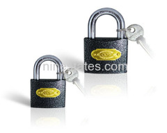 sale plastic covered iron padlock