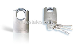 Alone type warped beam padlock (50mm)