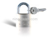 Electroplating nickel iron padlock (75mm)