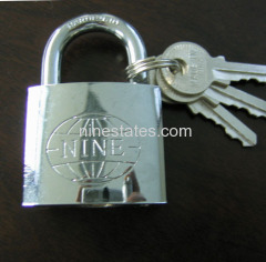 ISO9000 chrome plated lock