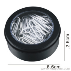 white paper clips