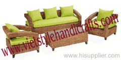 Water hyacinth sofa set