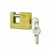 Rectangle brass padlock (90mm)