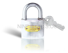 Electroplating Chrome Iron Padlock