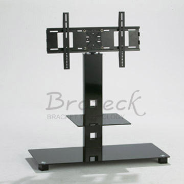 Black Glass TV Stands