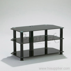 Sanus glass TV rack