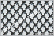 Curtain mesh coil drapery