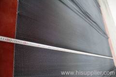 Curtain mesh coil drapery