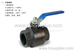 nylon ball valve