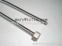 stainless steel corrugated metal water hose