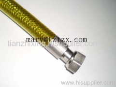 stainless steel flex metal gas hose