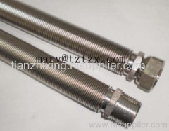 stainless steell metal flexible gas pipe