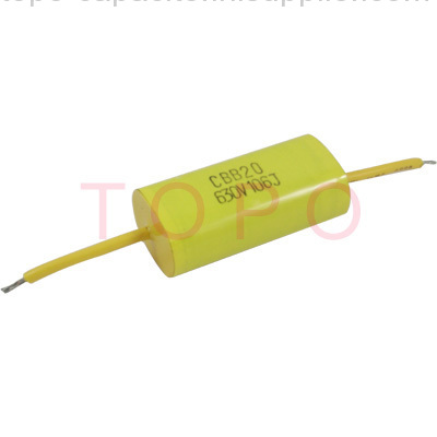 Metallized Polypropylene Film CapacitorS Axial Type CBB20