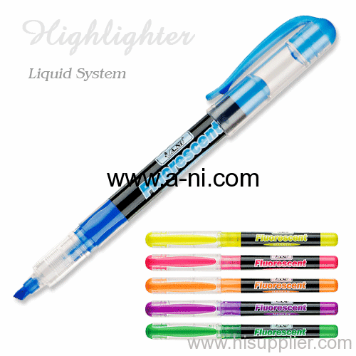 liquid color highlighter markers