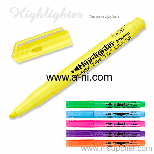 colored stick highlighter marker pens