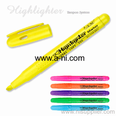 tampon system highlighter marker pen