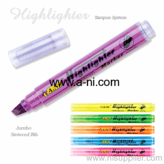 rubberized liquid highlighter marker pen