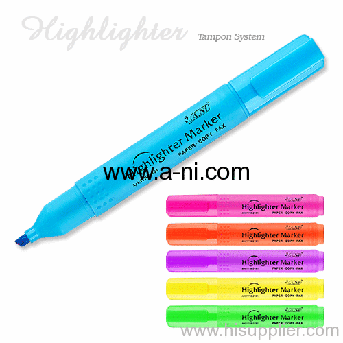 cap on highlighter marker pen