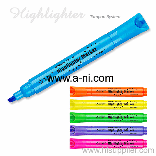 stick plastic mini highlighter marker pen