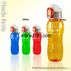 colorful plastic bottle