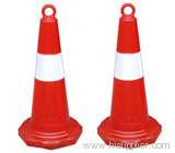 Rubber traffic cone