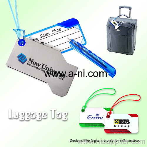 color luggage tag