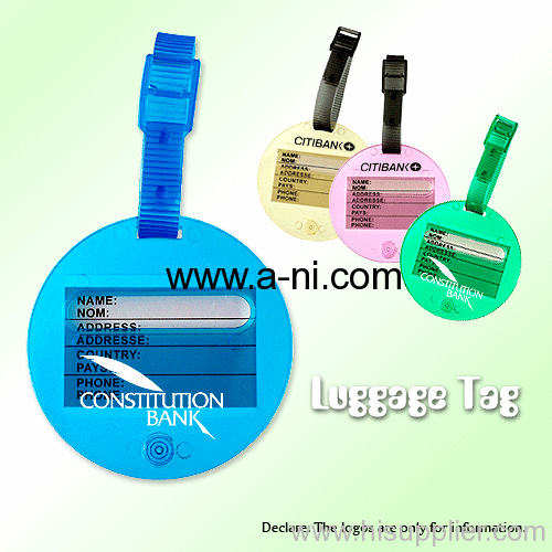 soft pvc Luggage Tag set